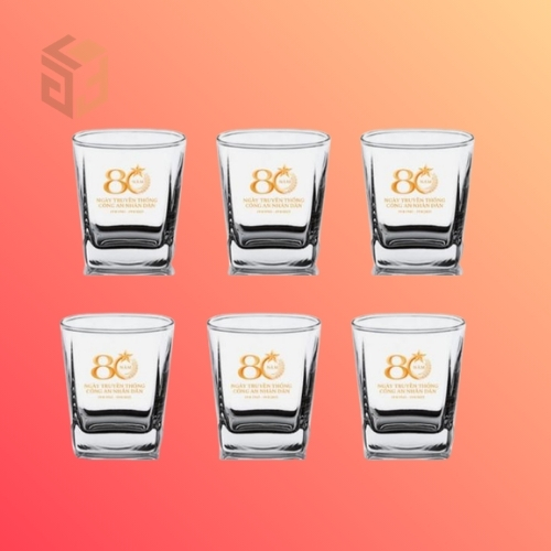 bộ 6 cốc thủy tinh